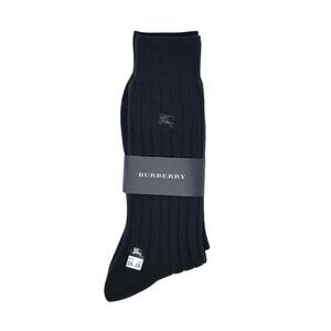 Burberry Navy Blue Dress Socks